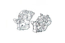 Beta RR SM 50 2T - engine housing original spare part