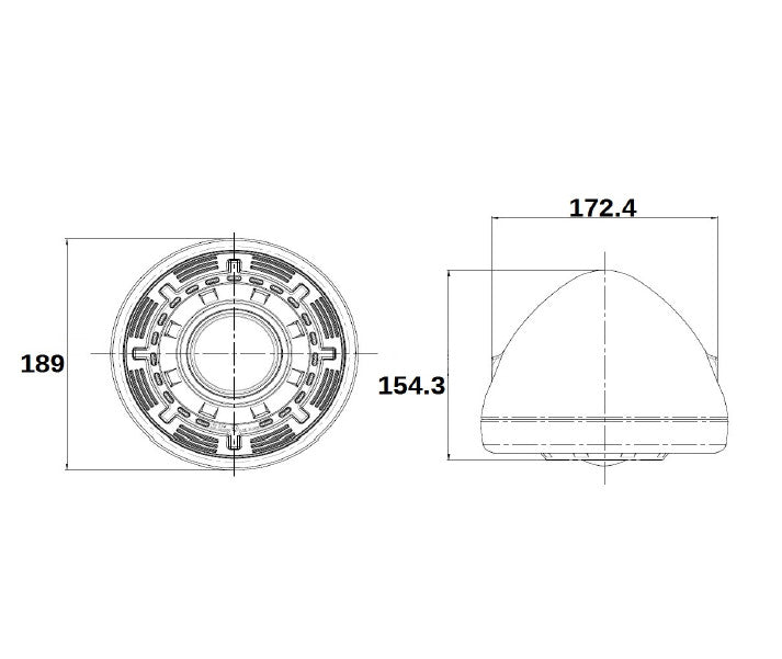 Ducati Monster 900 – Angel Eye Headlight Black