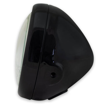 Triumph Bonneville T100 – H4 headlight bullet 5¾ inch black
