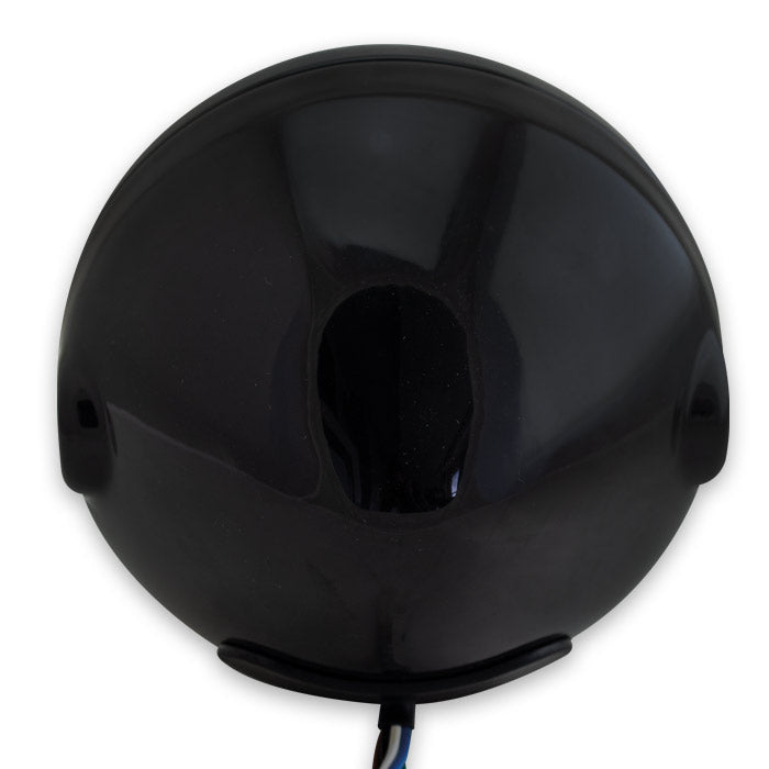 Moto Guzzi V7 – H4 headlight bullet 5¾ inch black