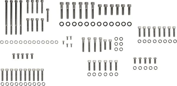 Harley Davidson FX [DRAG SPECIALTIES] – Complete engine screw set