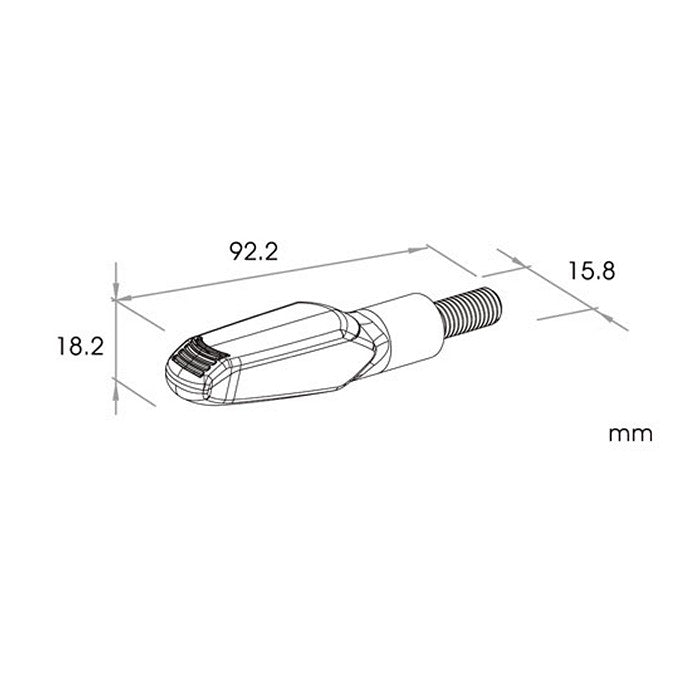 Yamaha XSR 700 – Jet running light LED indicator pair