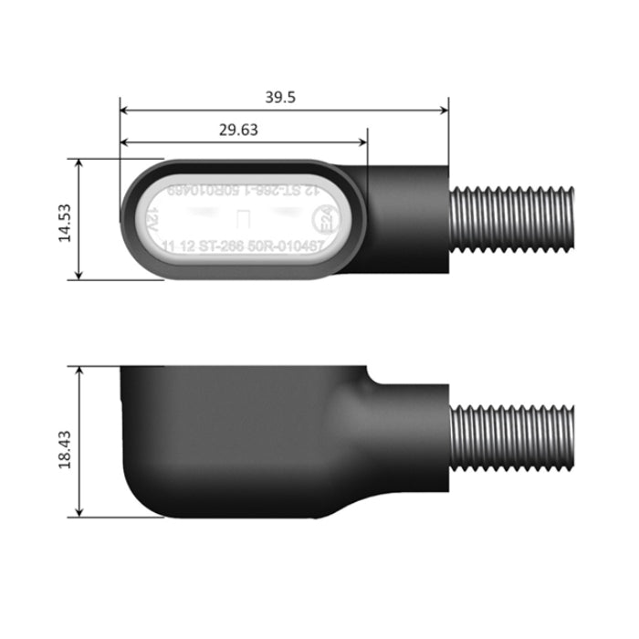 LED-Blinker+RL-Kombi "NICE"