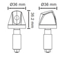 Ducati Monster 900 – Knight LED bar end indicators pair