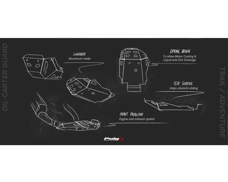 BENELLI TRK 702 [2025] – Engine Guard – Black