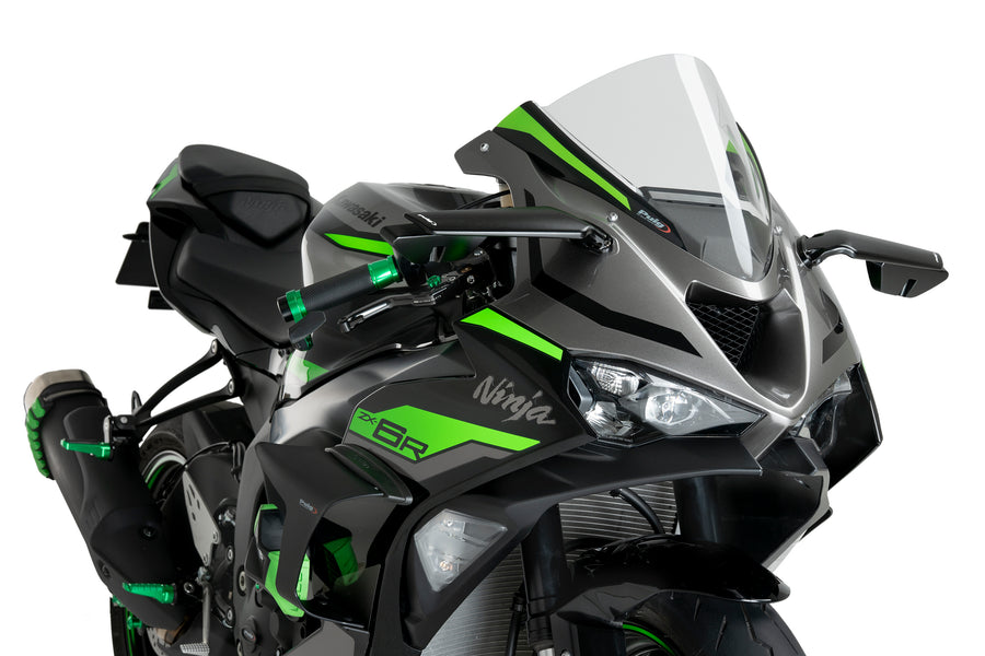KAWASAKI ZX-6R NINJA [2025] – Z-Racing Screen – Transparent