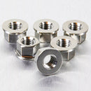 Suzuki DR 350 [per Bolt] - stainless steel chain wheel nuts-2