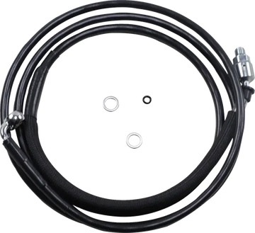 Harley Davidson Fltr [DRAG SPECIALTIES] - Stainless Steel Hydraulic Clutch Line