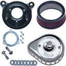 Harley-Davidson FLRT 1690 Freewheeler [2015-2016] - Mini Teardrop Stealth Luftfilter-Kit – Oberfläche: Silber – Bild 2