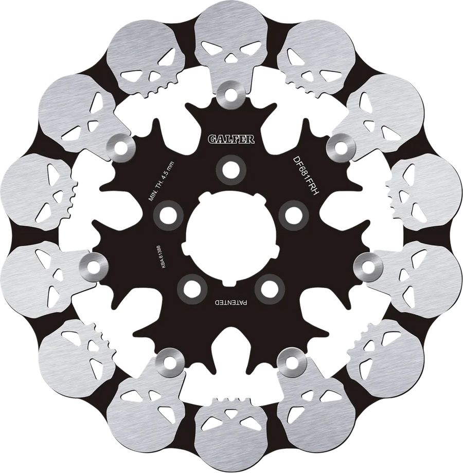 Harley-Davidson Xlh 883 Sportster Hugger [2000] - Skull brake disc - picture 2