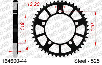 BMW S 1000 RR [2023-2026] - Kettenkit 525XHR3 17/46-122 - Standard Kettenrad