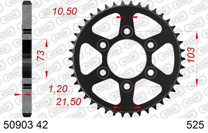 Ducati Multistrada V4 S Sport [2021-2023] - Kettenkit 525 XHR4 - 16/42-124 - Standard Kettenrad Stahl