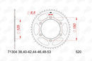 Ktm 790 DUKE ABS L A2 [2018-2020] - Kettenkit 520 XHR4 - 16/41-116 - Standard Kettenrad Stahl