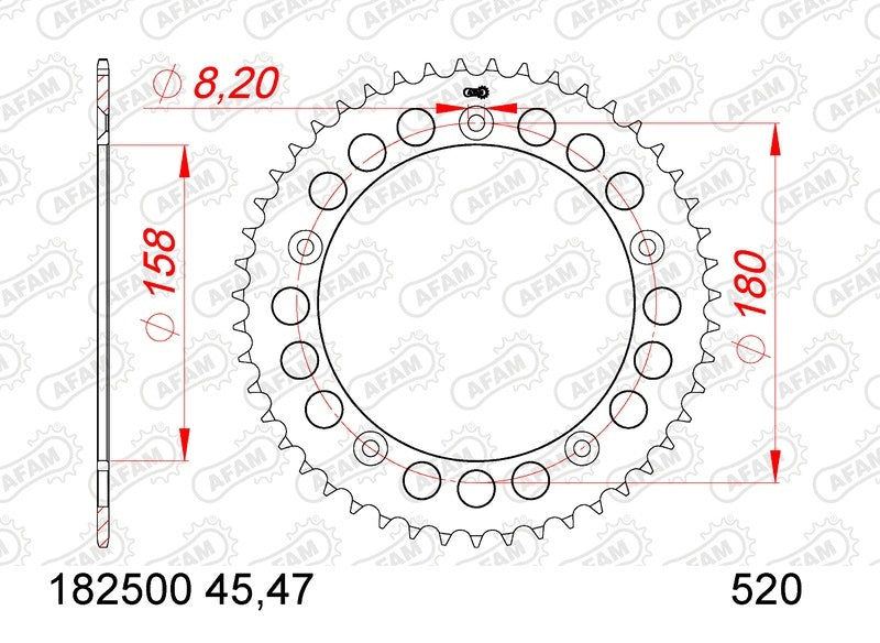 VOGE 500 DSX [2020-2022] - Kettenkit 520 XSR4 - 15/45-118 - Standard Kettenrad Stahl