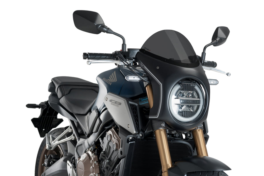 HONDA CB 650 R NEO SPORTS CAFE [2023] – Retro fairing screen – Transparent
