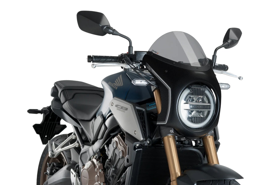 HONDA CB 650 R NEO SPORTS CAFE [2023] – Retro fairing screen – Transparent