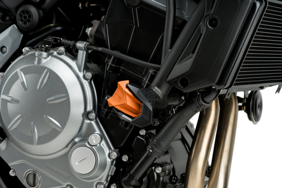 KAWASAKI Z 750 S [2006] – Crash pads R19 – Black