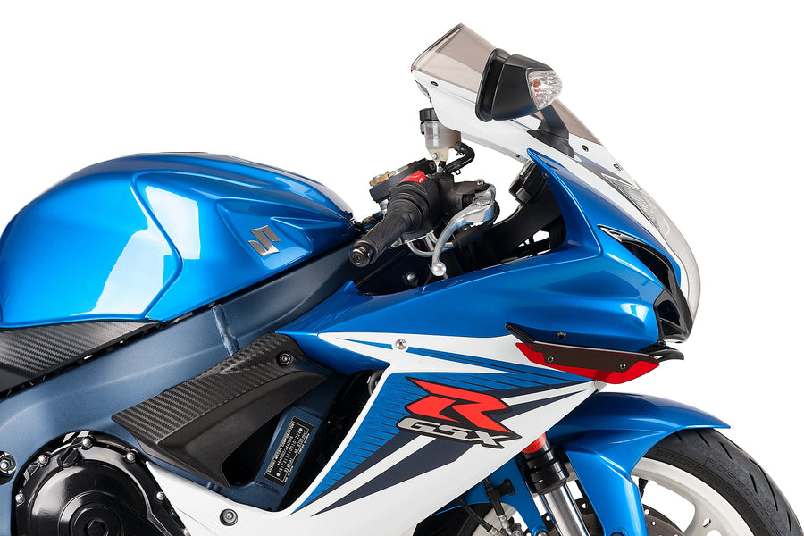 SUZUKI GSX-R 750 [2016] - PUIG Downforce Sport side spoiler | Red | PUIG 3163R