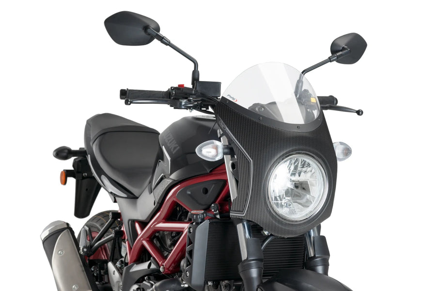 SUZUKI SV 650 [2025] – Retro Fairing Screen – Black