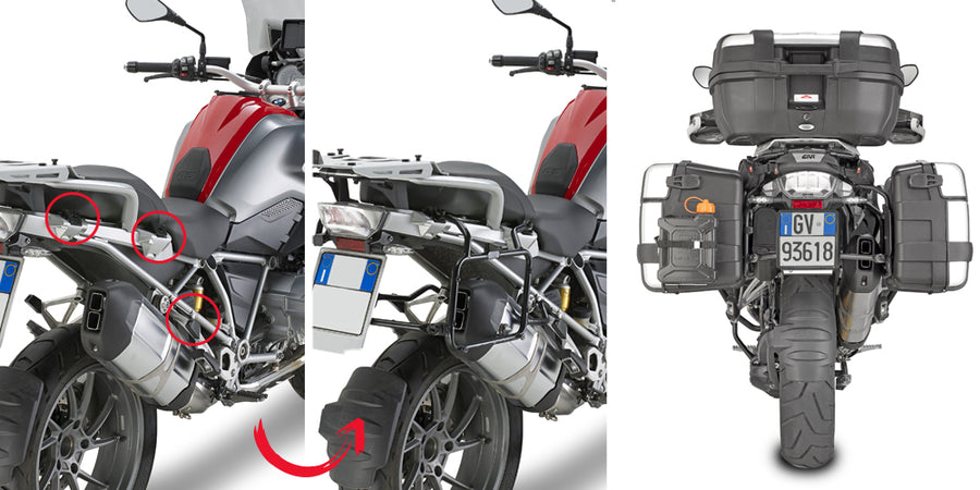 BMW R 1200 GS ADVENTURE [2013-2018] - Quick release side case holder