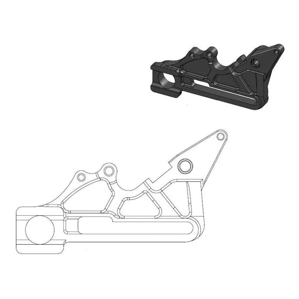 Stark VARG MX [2024-2025] - Versatzhalterung für OEM-Bremssattel – Bild 2