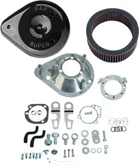 Harley-Davidson Xl 1200 Sportster [2020] - Mini Teardrop Stealth Luftfilter-Kit – Oberfläche: Schwarz – Bild 8