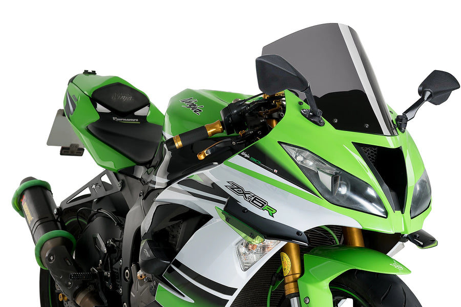 KAWASAKI ZX-6R NINJA [2018] - R-Racer Screen | Tinted | PUIG 3629H