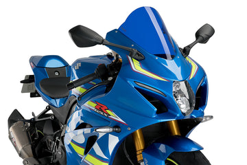 SUZUKI GSX-R 1000 R [2021] - PUIG R-Racer Screen | Blue | PUIG 3631A