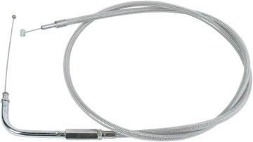 harley davidson flhr [DRAG SPECIALTIES] – Stainless steel covered throttle cable