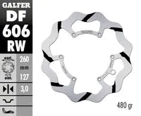 Husqvarna Wr 125 [1972-1974] - BRAKE DISC FIXED WAVE GROOVED OVERSIZE – picture 6