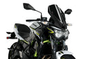 KAWASAKI Z 650 [2025] - New Generation Touring Windschild | Schwarz | PUIG 3865N