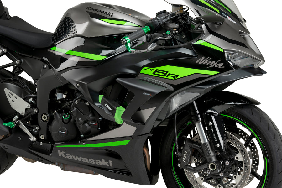 KAWASAKI ZX-6R NINJA [2025] – Race Side Spoiler – Matte Black