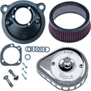 Harley-Davidson XL 883 L Sportster SuperLow [2020] - Mini Teardrop Stealth Luftfilter-Kit – Oberfläche: Silber – Bild 2
