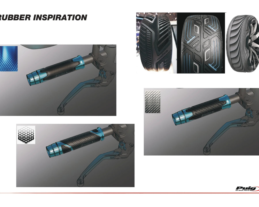 KAWASAKI Z 125 [2025] – Revving Grips – Titanium