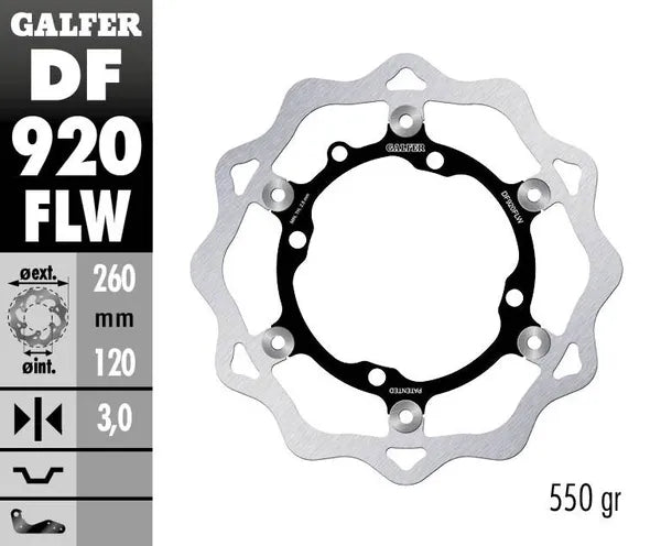 Sherco SE 250 [2014] - brake disc – picture 4