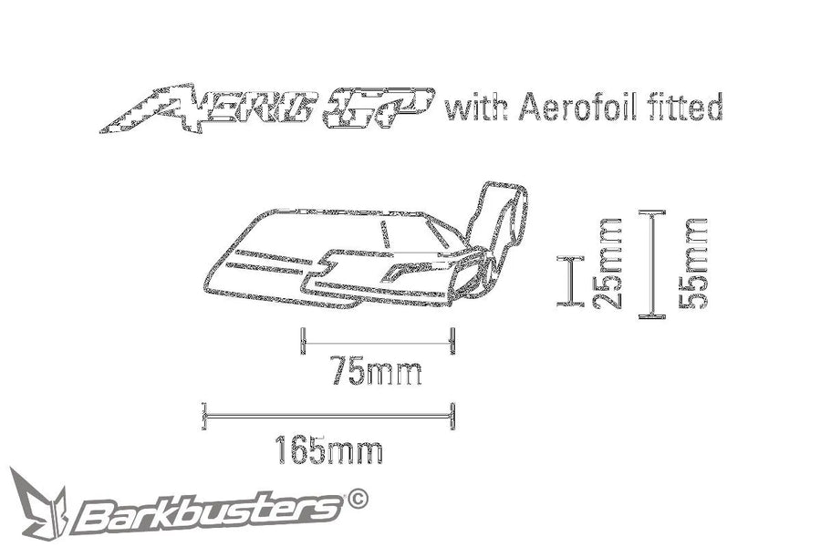 honda cb 750 hornet [BARKBUSTERS] – AERO-GP lever protector