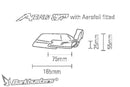 BMW K 1100 LT 100 [BARKBUSTERS] – AERO-GP lever protector