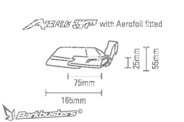 Fantic Caballero Scrambler 250 [BARKBUSTERS] – AERO-GP lever protector