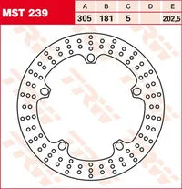 Bmw R 1200 C Independent ABS (0405) [2005] - Bremsscheibe Fest Rund – Bild 12