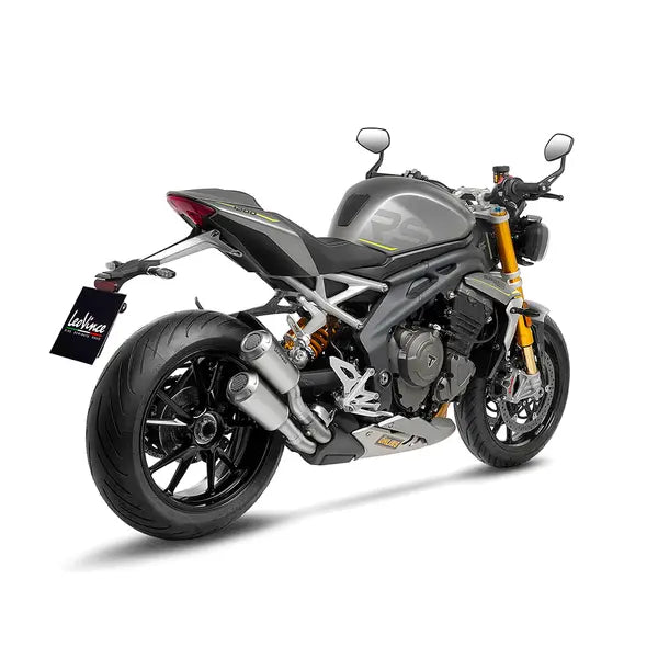 Triumph Speed ​​Triple 1200 RS [LEOVINCE] – LV-10 slip-on silencer made of stainless steel