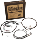 harley davidson fxdwg [BURLY BRAND] – Jail Bar cable set-2