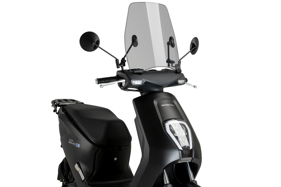 HONDA EM1 E [2024] – Urban scooter windscreen – heavily tinted