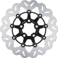 Harley-Davidson XL 883 R Roadster [2010-2013, 2014-2015] - floating wave brake disc - surface: red, silver, stainless steel - picture 7