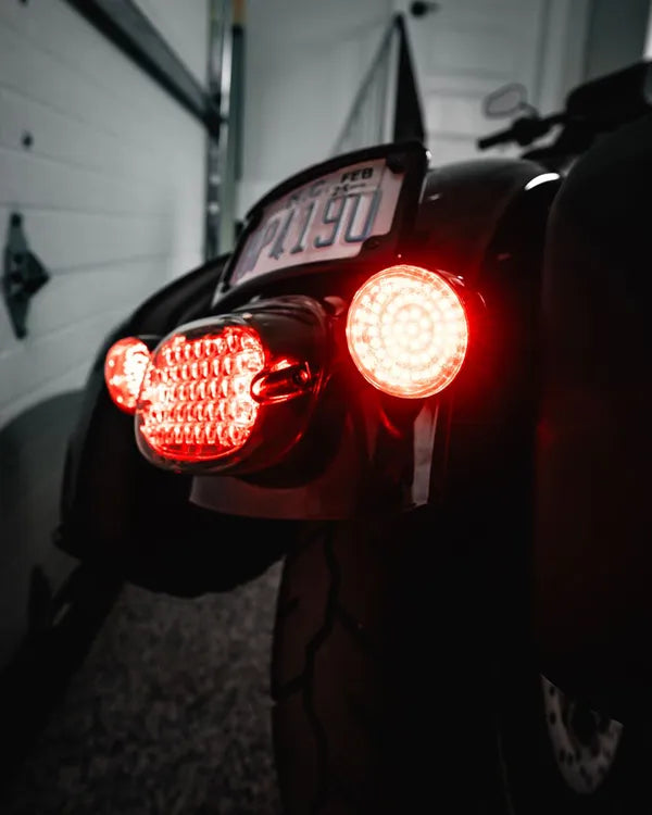 Harley Davidson Fxdwg [CUSTOM DYNAMICS] – Flat LED taillight