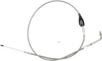 Harley-davidson Road Glide ST [LA CHOPPERS] - Stainless Steel Covered Throttle Cable Idle Cable for Handlebars
