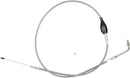 Harley-davidson Road Glide ST [LA CHOPPERS] - Stainless Steel Covered Throttle Cable Idle Cable for Handlebars