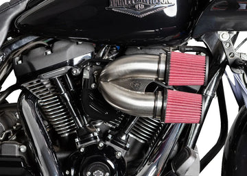 Harley-Davidson FLRT 1868 Freewheeler 114 [2025] - Tuned Induction Luftfilterkit – Oberfläche: Silber – Bild 2