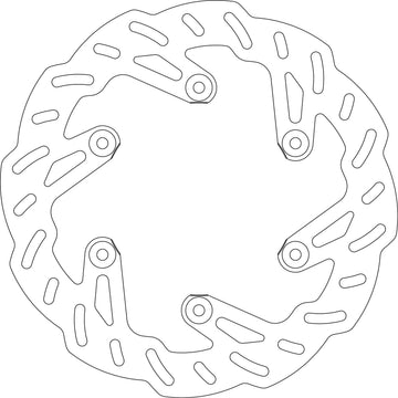 YAMAHA YZ 400 F [1998-2000] - Rear brake disc