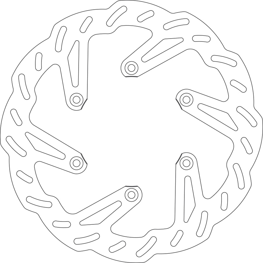 GAS GAS EC 250 [1997-2016] - Front brake disc