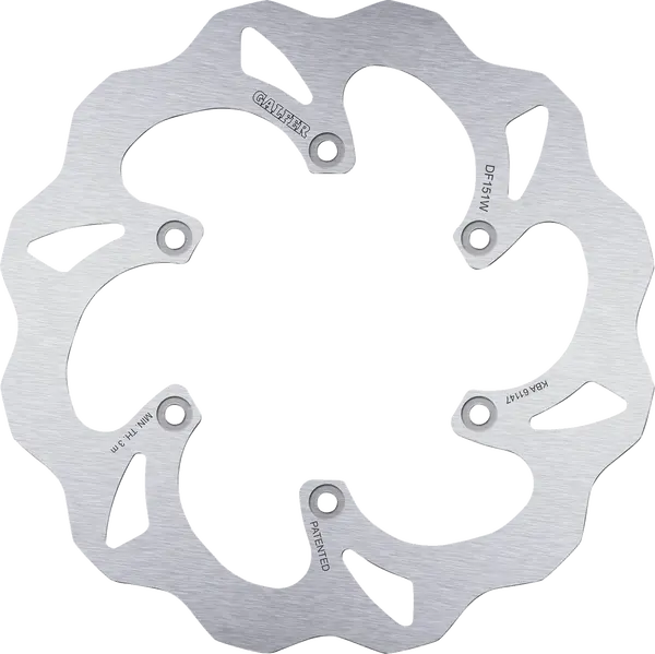 Kawasaki KX 500 (KX 500 B) [1985-1986] - brake disc - picture 4